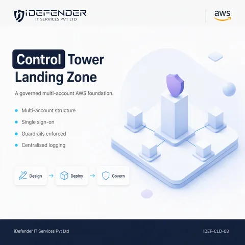 AWS Control Tower & Multi-Account Landing Zone Setup Service — iDefender service tile