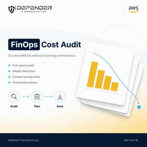 AWS Cloud Cost Optimization & FinOps Audit Service — iDefender service tile