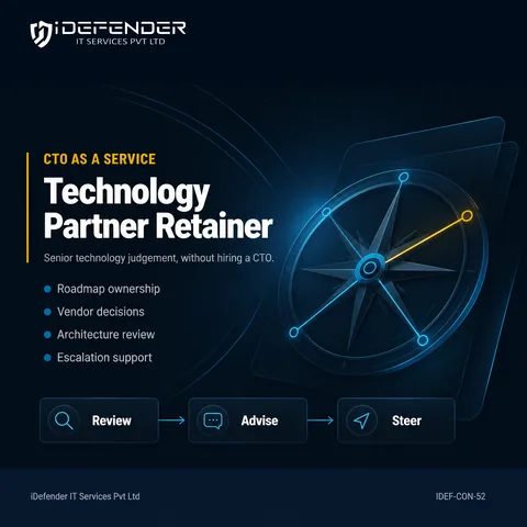 Annual Technology Partner Retainer - CTO as a Service — iDefender service tile