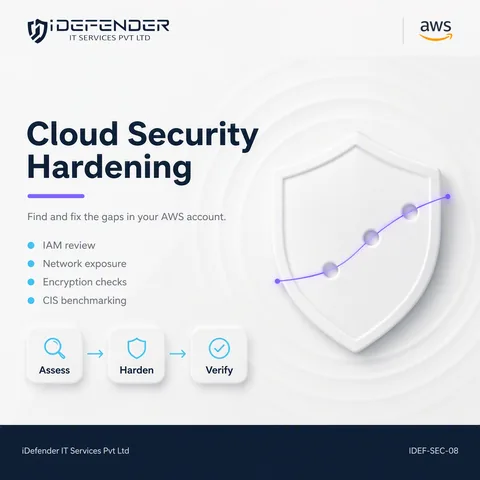AWS Cloud Security Assessment & Hardening Service — iDefender service tile