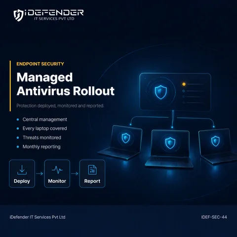 Endpoint Security & Antivirus Deployment Service for Business — iDefender service tile