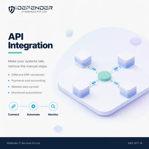 API Integration & Business Process Automation Services — iDefender service tile
