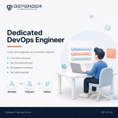Dedicated DevOps Engineer Services - Monthly Hiring — iDefender service tile