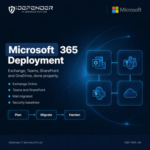 Microsoft 365 Deployment, Migration & Administration Service — iDefender service tile